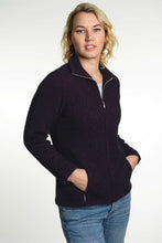 Load image into Gallery viewer, Textured Zip Jacket by Koru Knitwear - available in 2 colours
