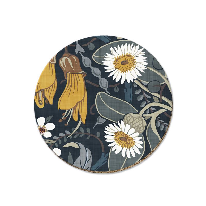 Kowhai and Daisy Coaster - Wolfkamp & Stone