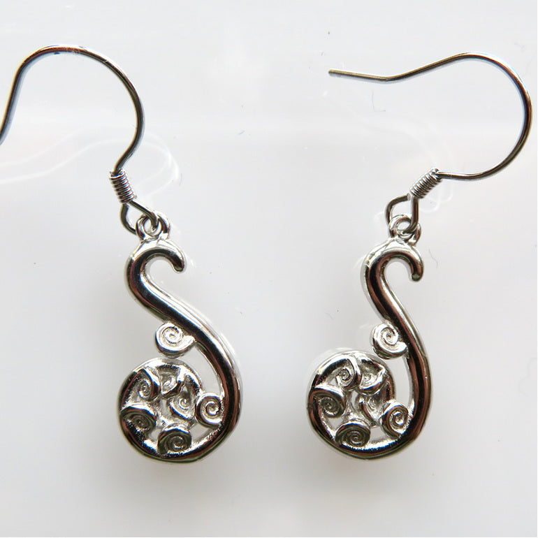 Koru Drop Earrings