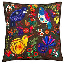 Load image into Gallery viewer, Bird-themed Retro Cushion Cover

