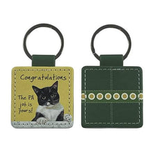 Load image into Gallery viewer, The Little Dog Laughed Keyring
