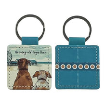 Load image into Gallery viewer, The Little Dog Laughed Keyring
