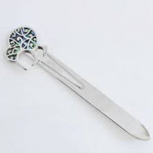 Load image into Gallery viewer, Aquarius Paua Bookmark
