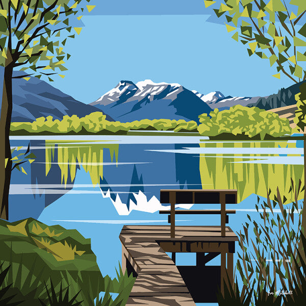 Glenorchy Lagoon by Ira Mitchell