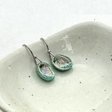 Load image into Gallery viewer, Beachsand Paua Shell Hook Earrings
