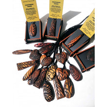 Load image into Gallery viewer, Carved Heartwood Pendant - Paua Prism
