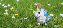 Load image into Gallery viewer, eugy unicorn sky 3d model on grass

