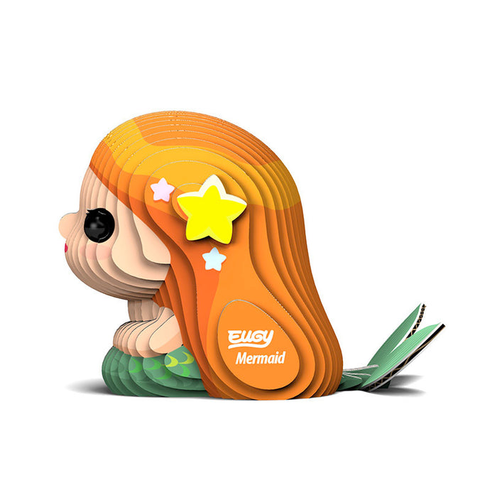 eugy Mermaid 3d model kit