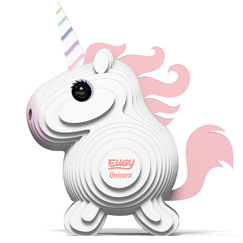 eugy pink unicorn 3d model