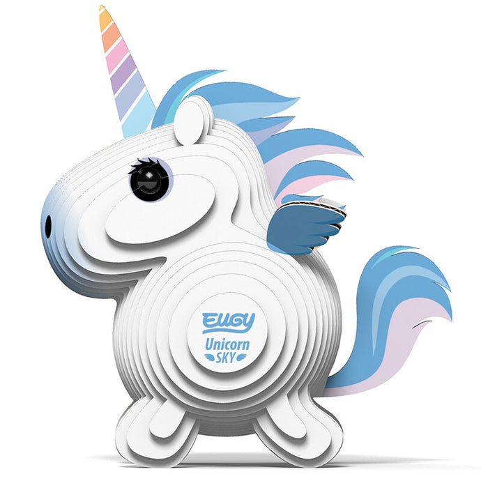 eugy 3d unicorn sky model