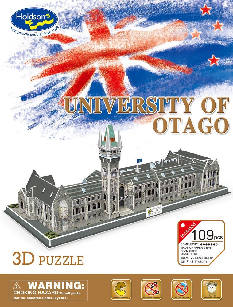 3D Puzzle of Otago University