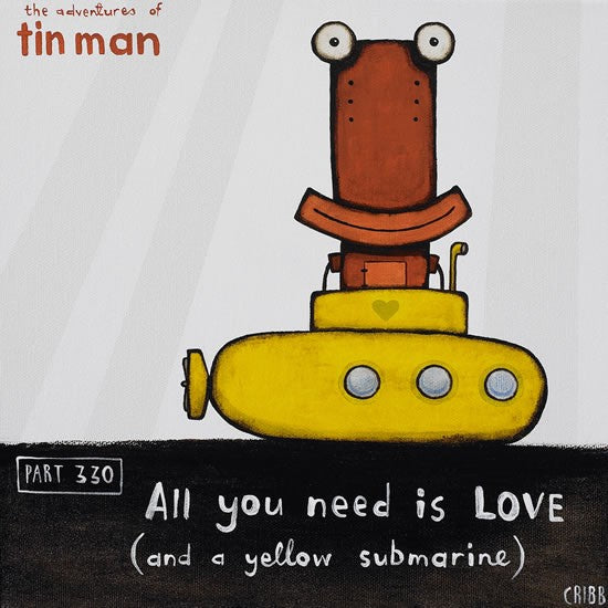 All You Need is Love - Paper Print - Tin Man