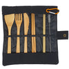 Load image into Gallery viewer, Bamboo travel flatware
