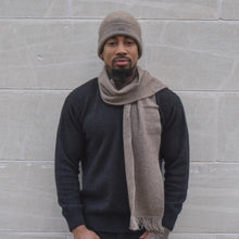 Load image into Gallery viewer, Mocha Beanie &amp; Scarf
