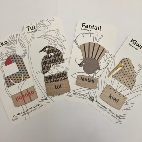 Selection of Printed Bird Bookmarks