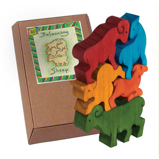 Balancing Sheep in Box (Coloured)