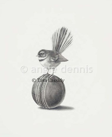 Cricket Fan Print by Tara Cassidy - 2022 Collection
