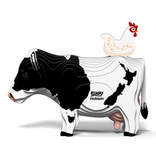 Load image into Gallery viewer, Eugy Holstein Friesian Cow 3D model
