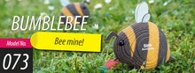 Load image into Gallery viewer, Eugy Bumble Bee 3D model on grass
