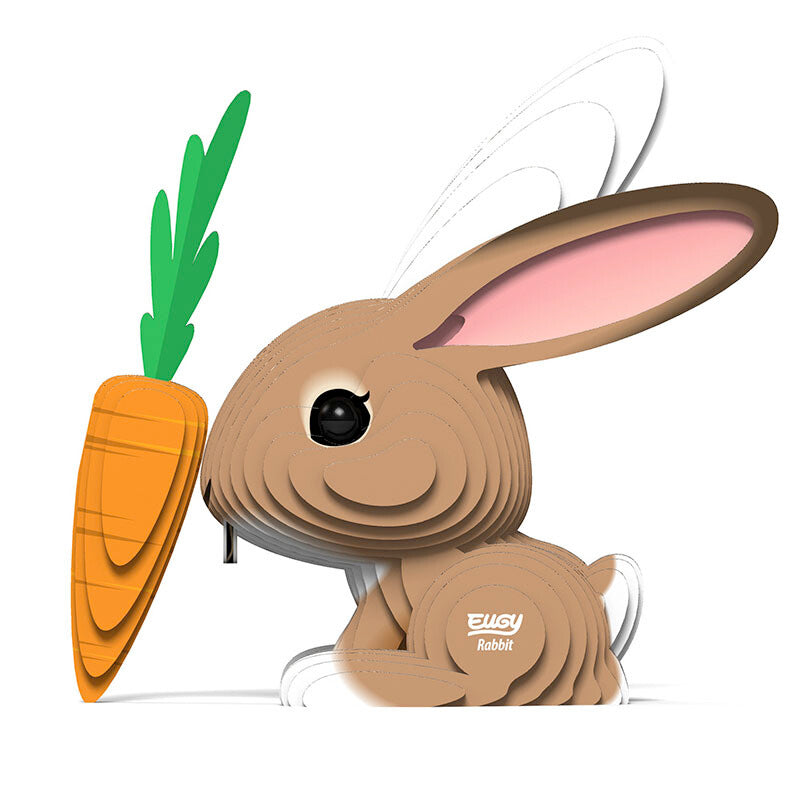 Eugy Rabbit 3D Model Kit