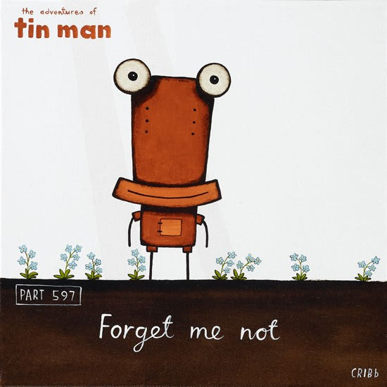 Forget Me Not - Paper Print - Tin Man