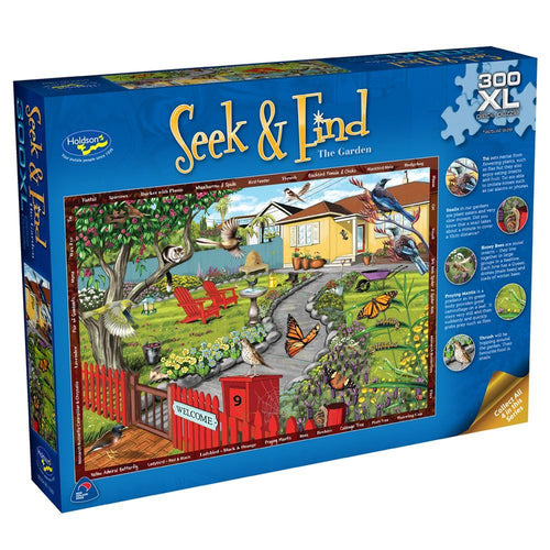 Seek & Find Garden Puzzle - 300 piece - XL