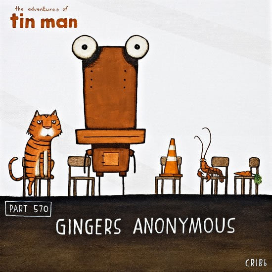 Gingers Anonymous - Paper Print - Tin Man