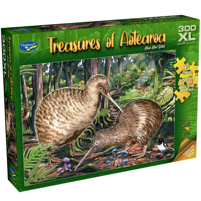 Keep Kiwi Wild Puzzle - 300 piece Jigsaw
