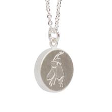 Load image into Gallery viewer, Kowhai flower silver necklace - keke silver
