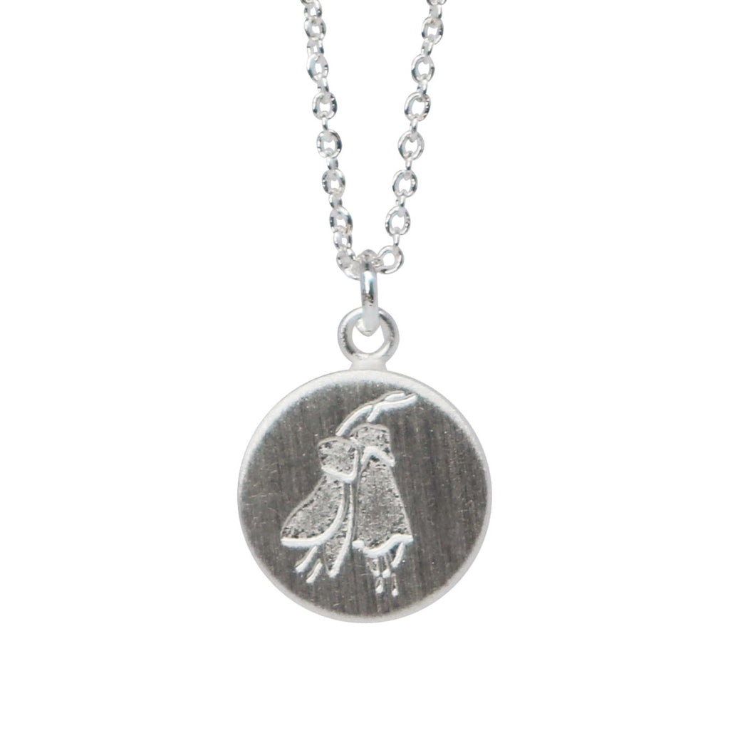 Kowhai flower silver necklace - keke silver