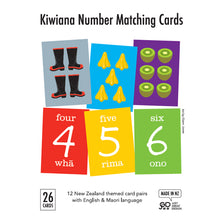 Load image into Gallery viewer, Kiwiana Matching Number Cards

