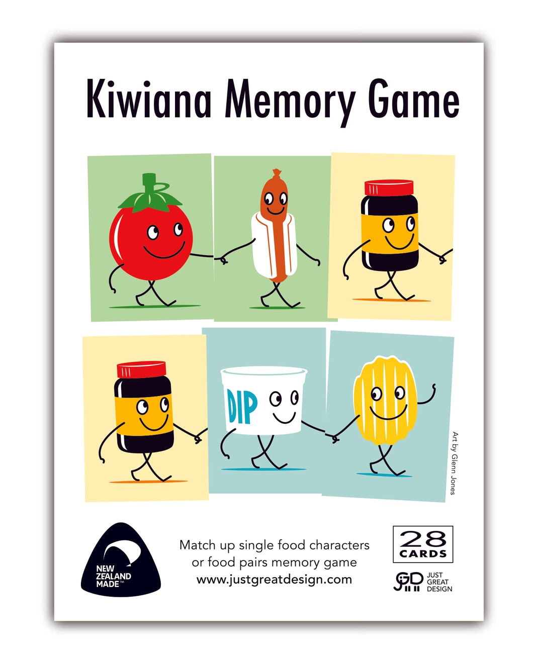 Kiwiana Memory Cards