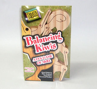 Mini Balancing Kiwis - Natural