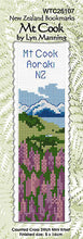 Load image into Gallery viewer, Cross Stitch Bookmark Kit - Mt. Cook
