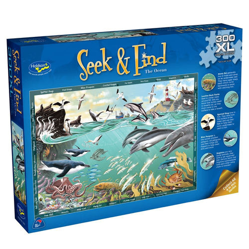 Seek & Find Puzzle - Ocean - 300 pieces - XL