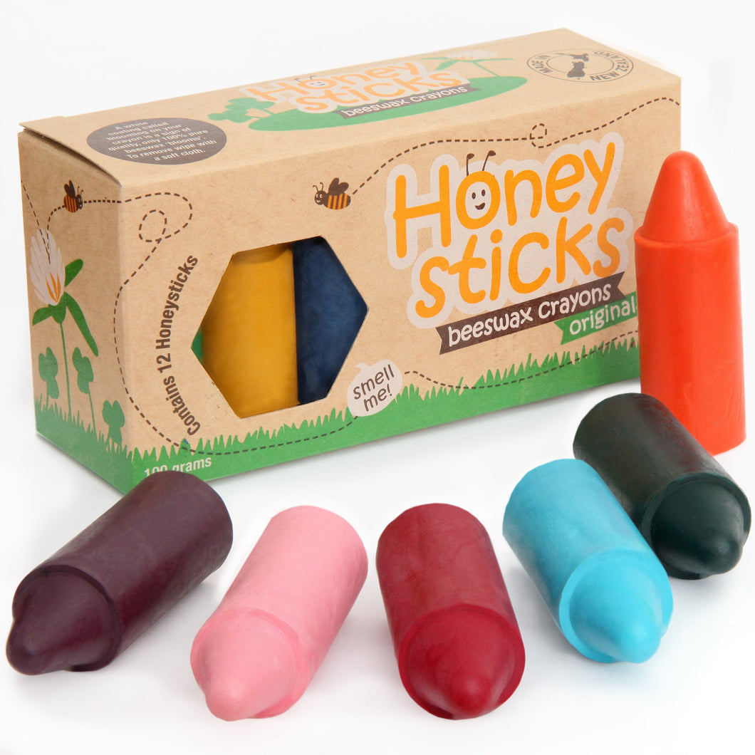 Original Beeswax Crayons by Honeysticks