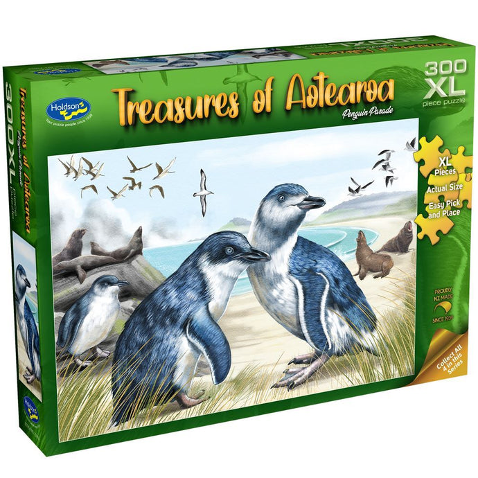 Penguin Parade Puzzle - 300 piece jigsaw