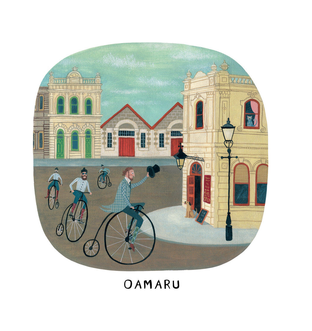 Oamaru Print by Tanya WolfKamp