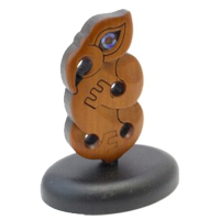 Ancient Kauri Manaia Ornament