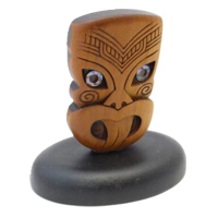 Ancient Kauri Wheku Ornament