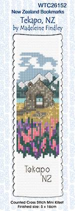 Cross Stitch Bookmark Kit - Tekapo