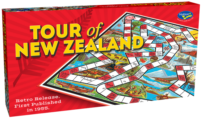 Tour of New Zealand Board Game