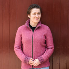Load image into Gallery viewer, Two Tone Jacket by Koru Knitwear - available in 7 Colours
