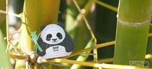 Load image into Gallery viewer, 3d panda model on bamboo
