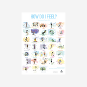 Load image into Gallery viewer, How do I feel poster set
