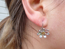 Load image into Gallery viewer, N.Z. Clematis Earrings - Sterling Silver
