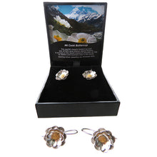 Load image into Gallery viewer, sterling silver mount cook lily earrings
